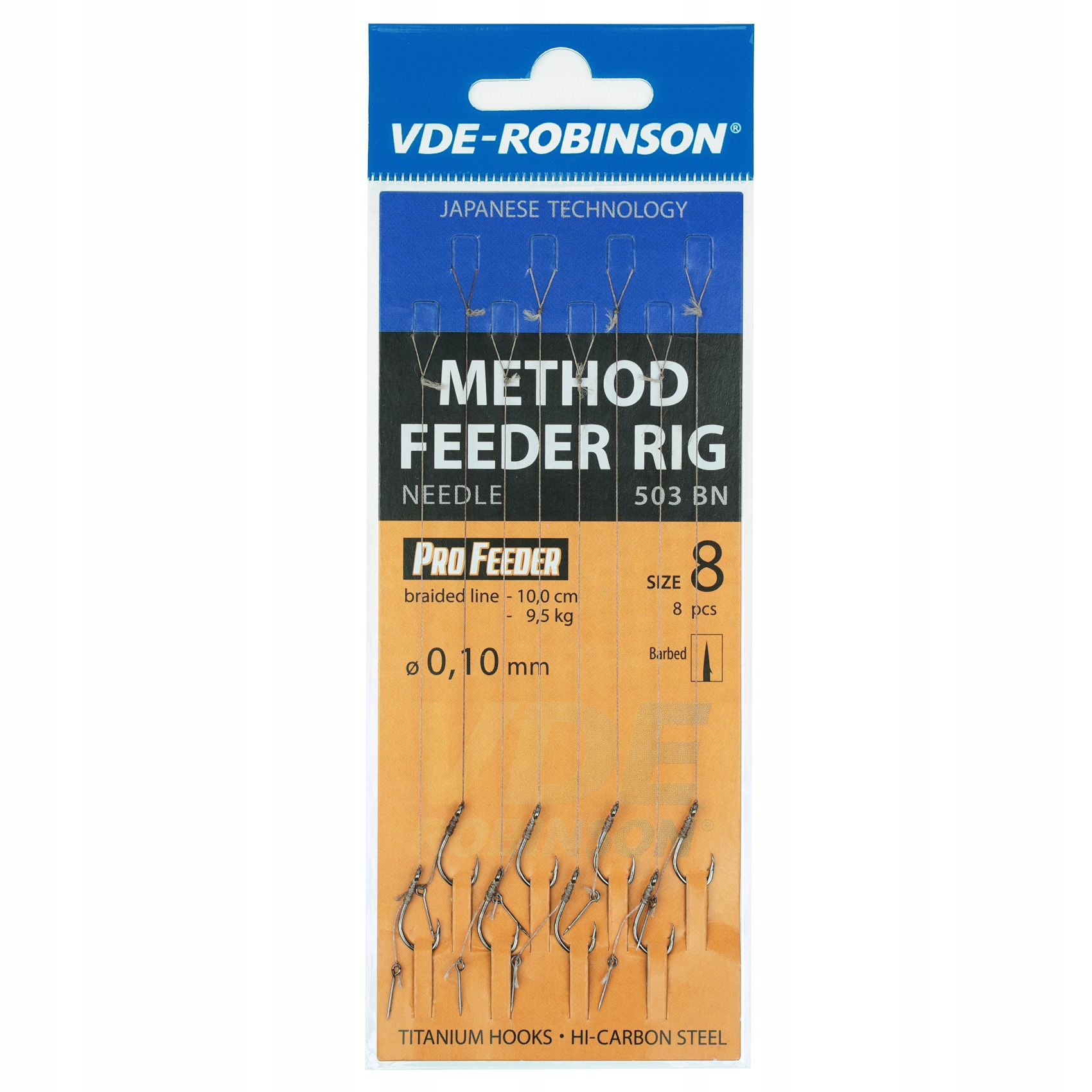 Robinson Przypon MF503BM Plecionka z Bagnetem #12//0,10mm//8szt