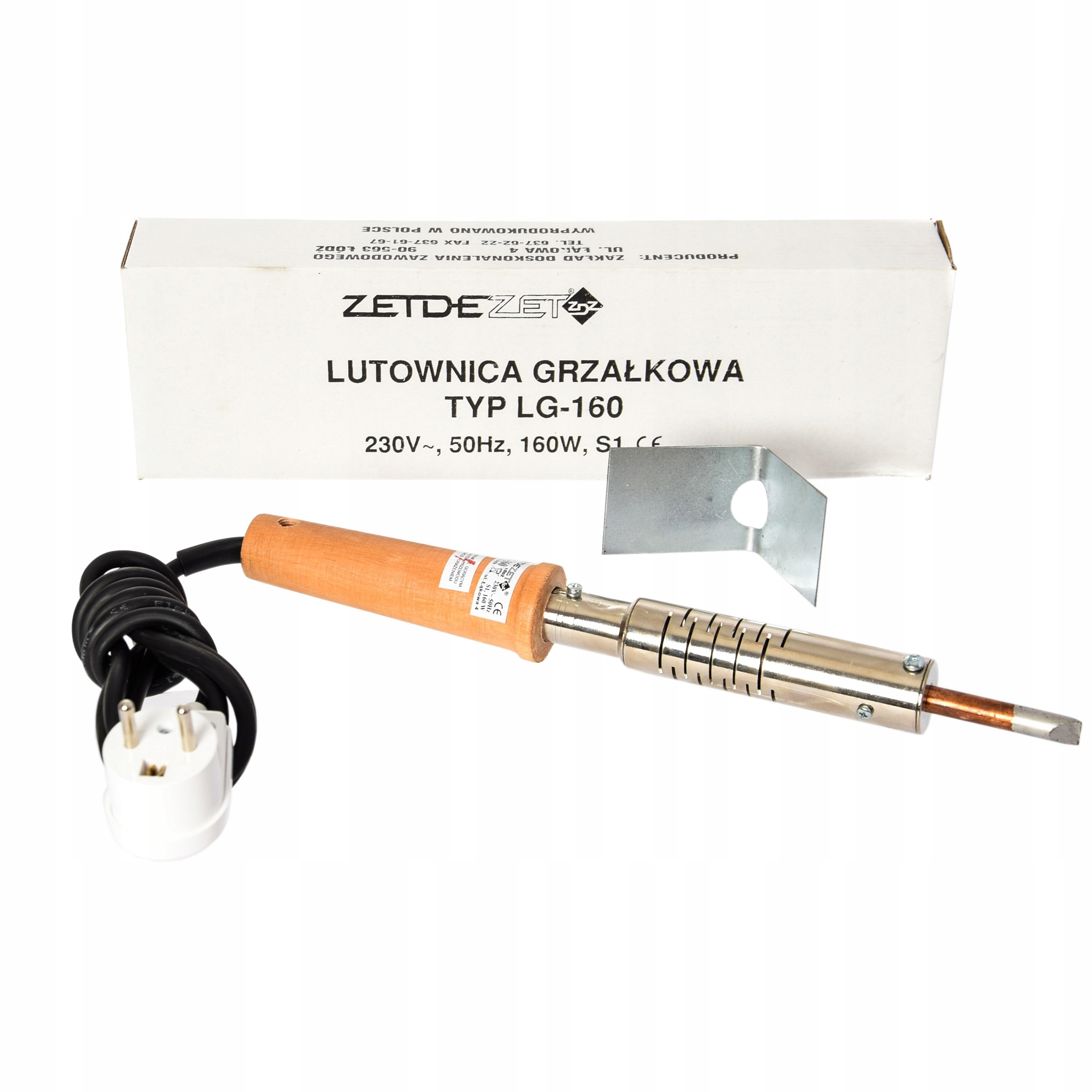 

Lutownica Elektryczna Grzałkowa LG-160 Zdz 160W