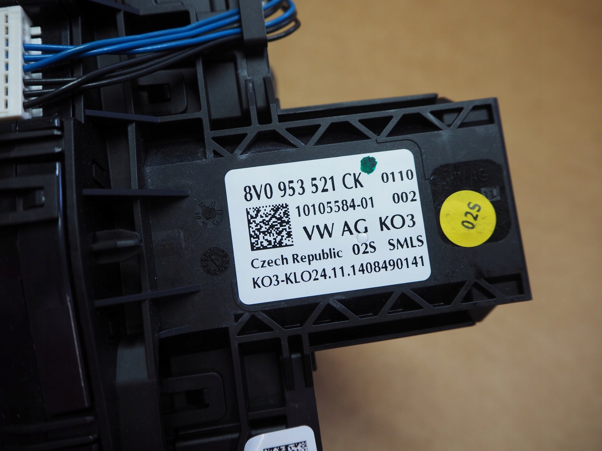 AUDI A3 8V control levers 8V0953521CK