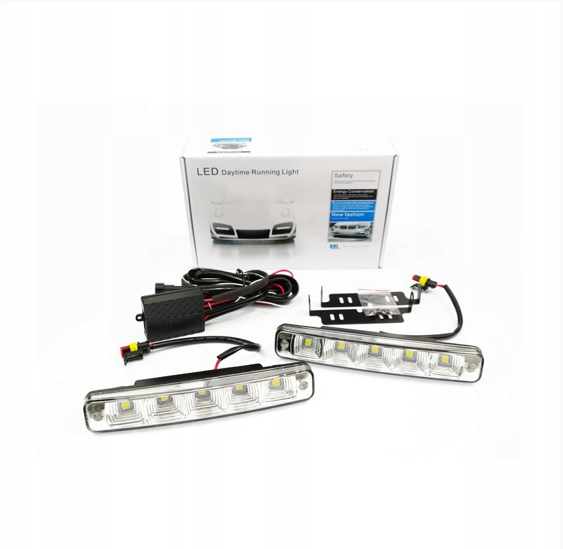 DRL-03 - Світлодіодні денні ходові вогні DRL алюмінієві сильні!