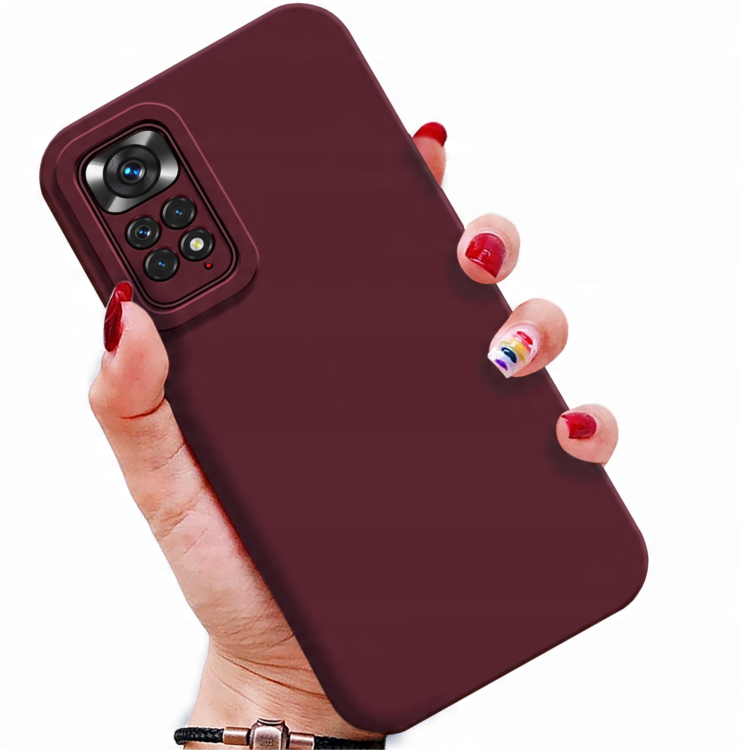 

Etui Silikon do Xiaomi Redmi Note 11 11s +szkło