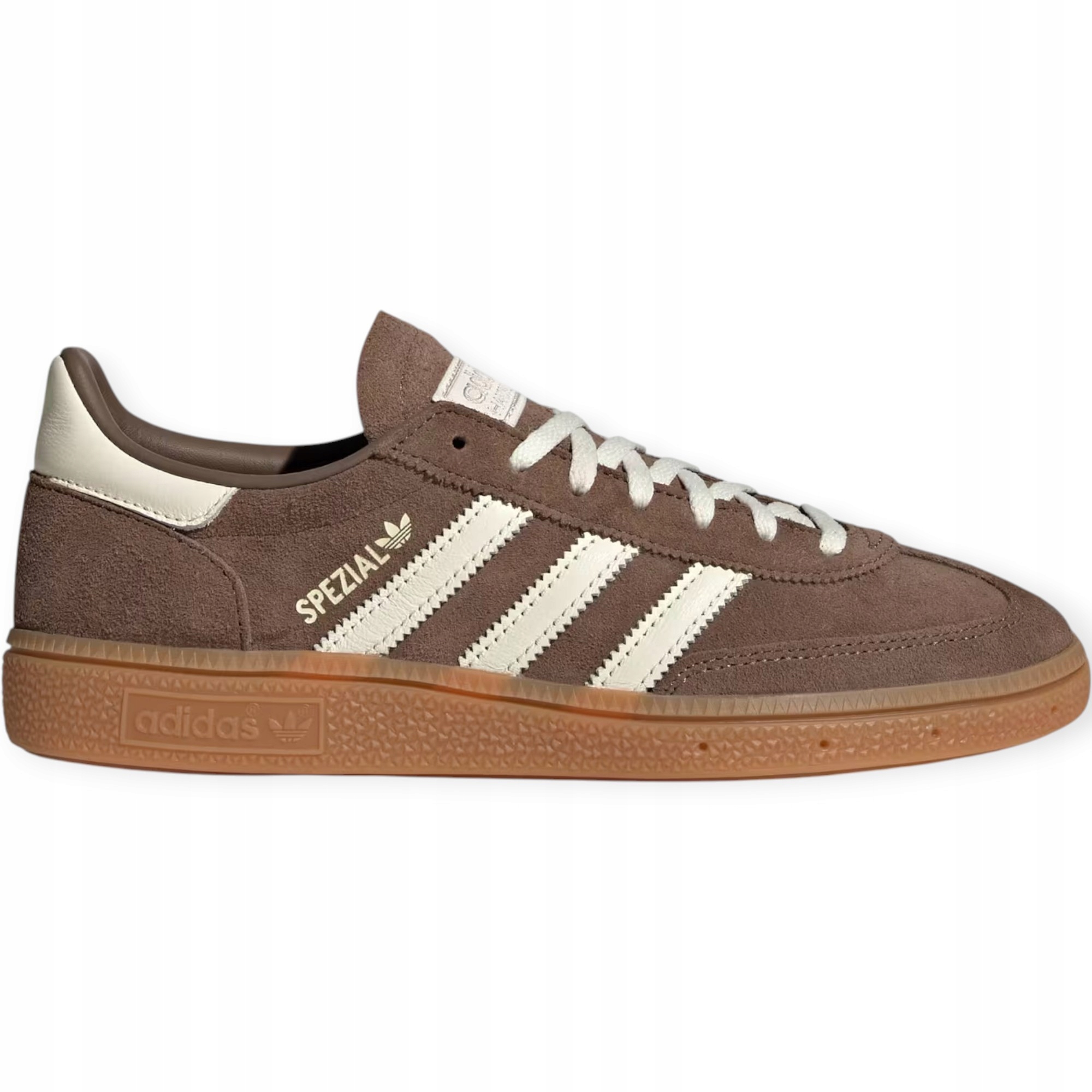 Unisexové boty Adidas Handball Spezial IF6490 hnědé semišové retro 46