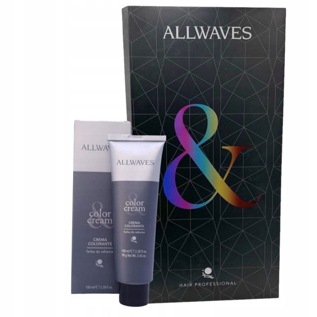 Zestaw 20 sztuk farb do włosów Allwaves do wyboru Karta kolorów