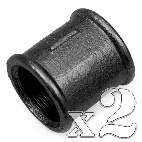 

Mufa 1/2" czarna 2PAK (1szt=2,19zł)