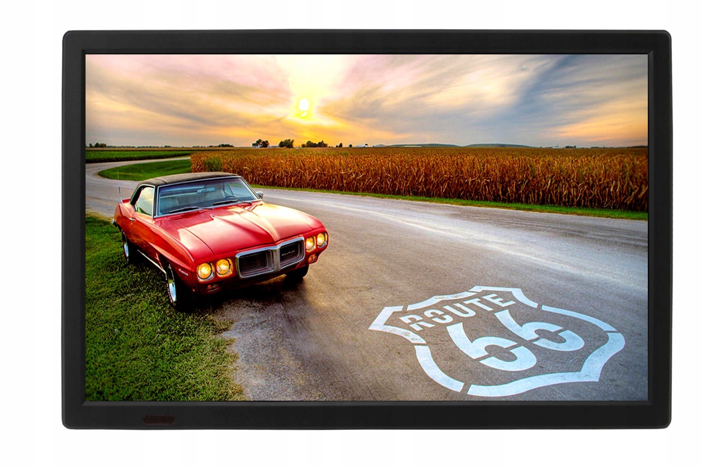 TELEWIZOR SAMOCHODOWY EKRAN LED 15,4" TV PRZENOŚNY DVBT2 USB FM 12V 24V TIR EAN (GTIN) 7445049441606