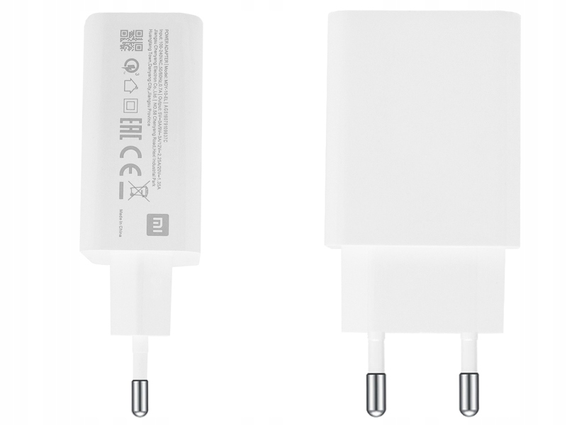 

Oryginalna Ładowarka 27W Xiaomi Qucik Charge 4.0