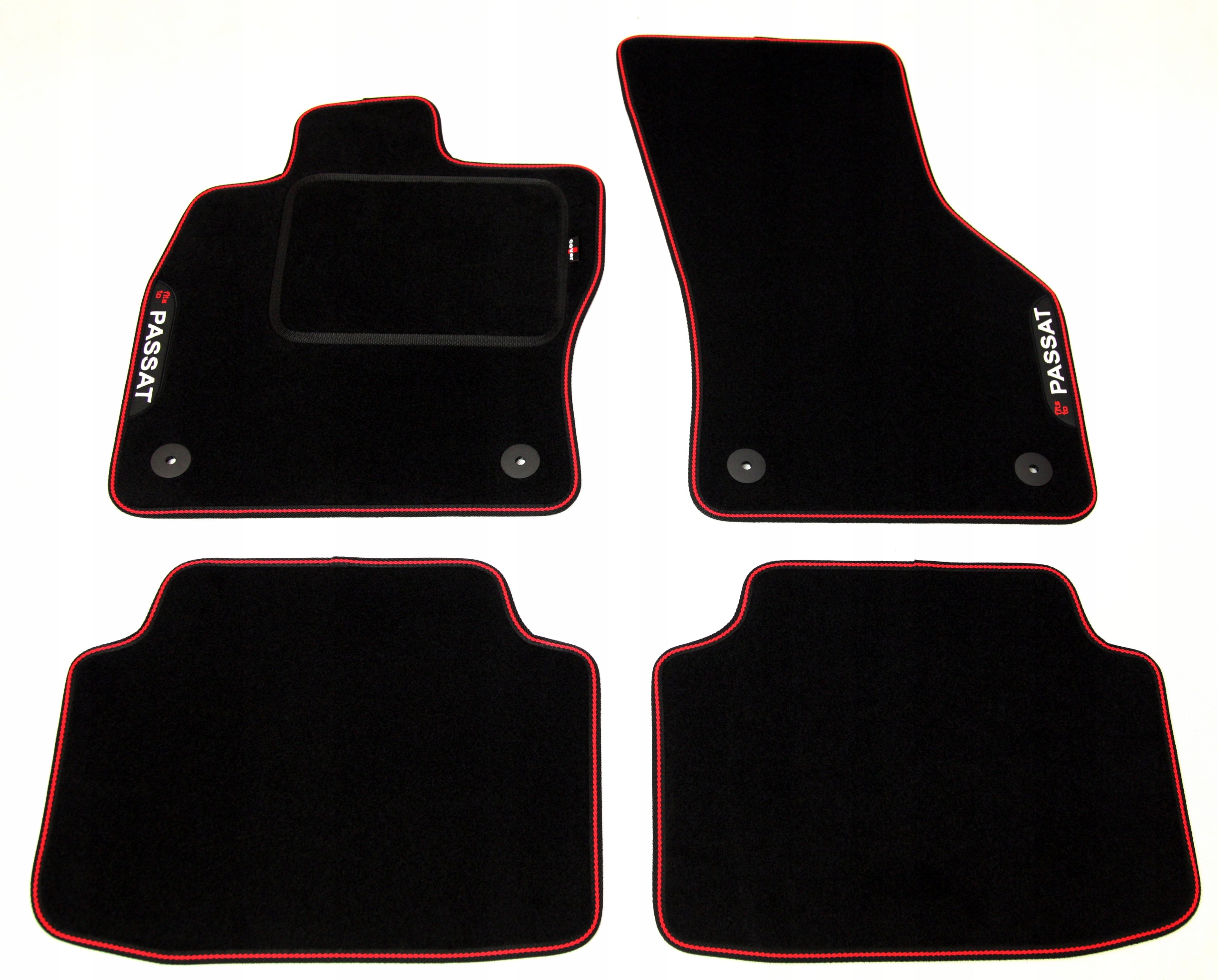 Велюрові килимки VW Passat B8