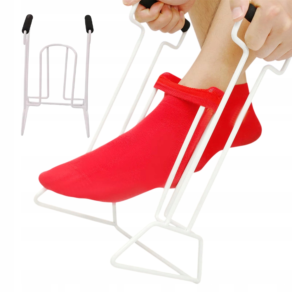 Nawlekacz Metalowy Do Rajstop I uciskowych pończoch Dla Seniorów