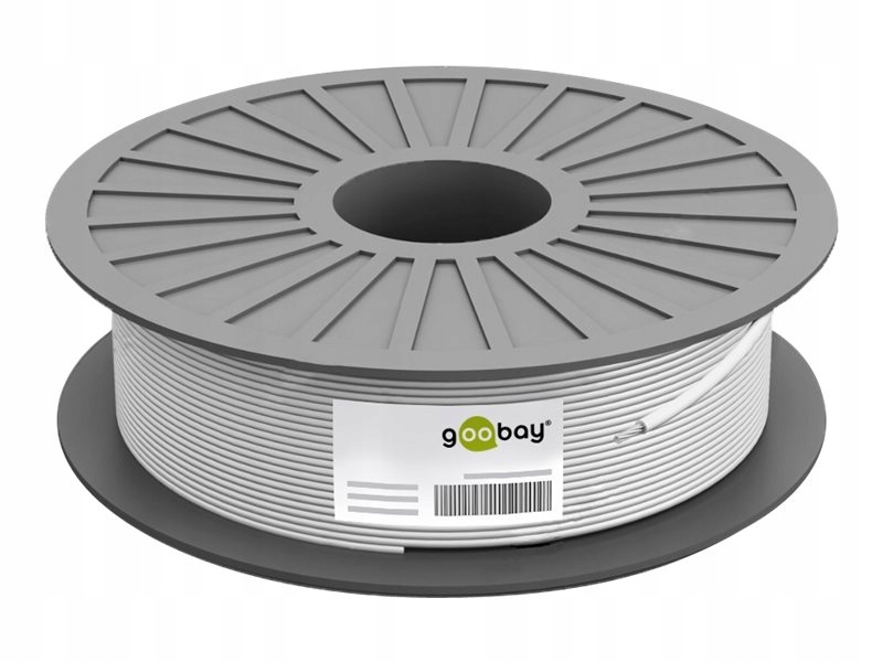 Goobay Cat 6 síťový kabel, U/utp, 100 m, černý