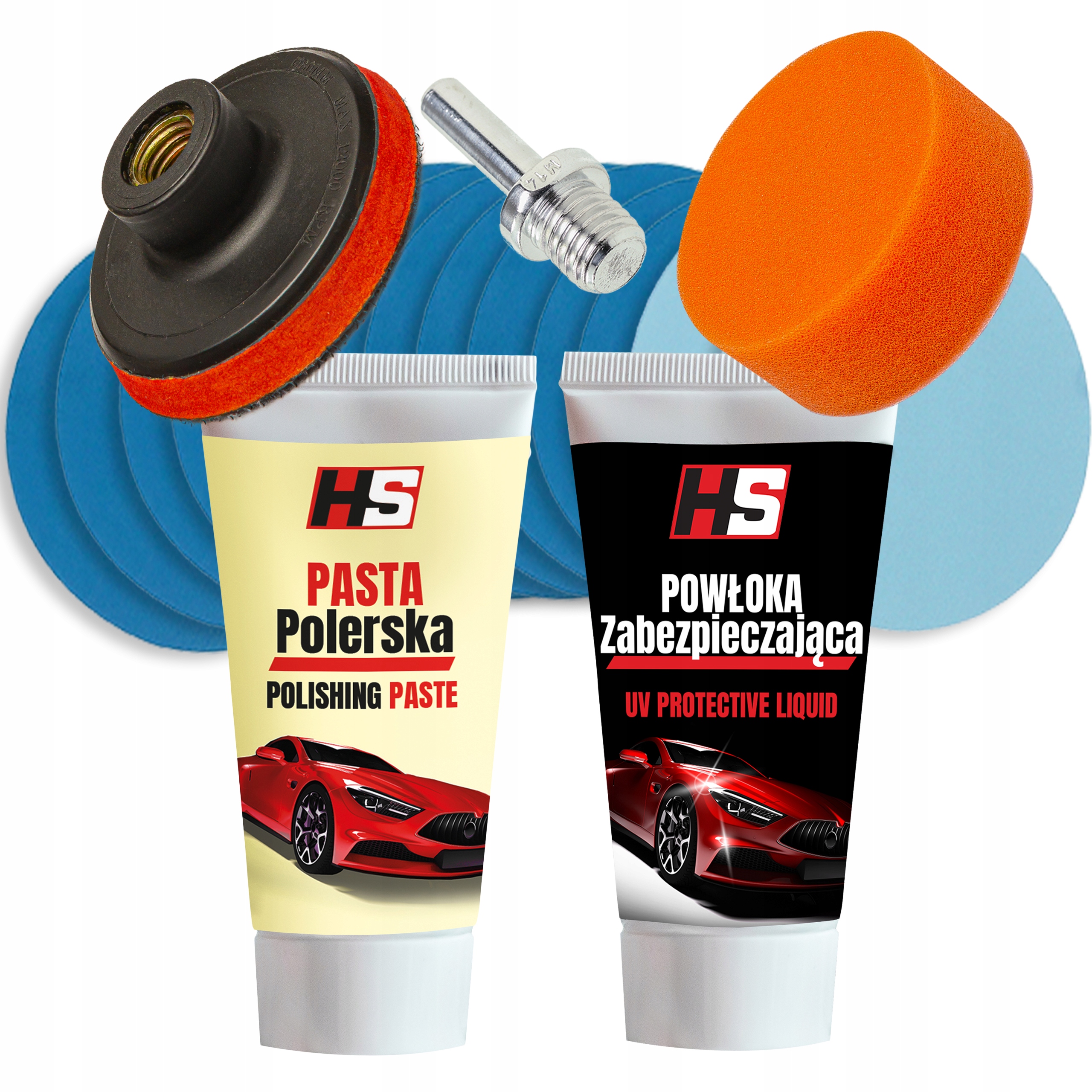 

Zestaw Do Renowacji Polerowania Reflektorów Lamp