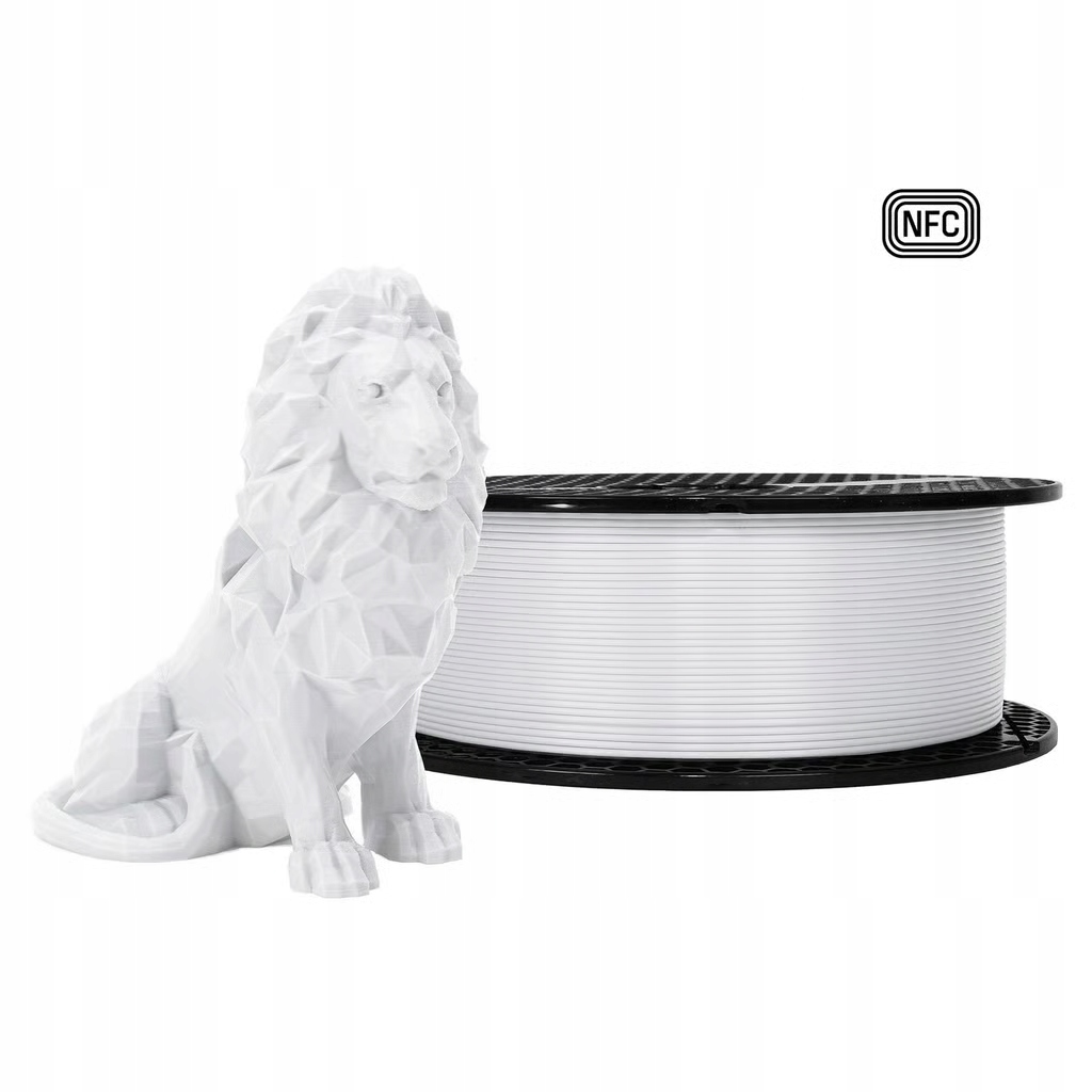 Prusament Pla Pristine White 1kg Nfc, filament 1,75mm