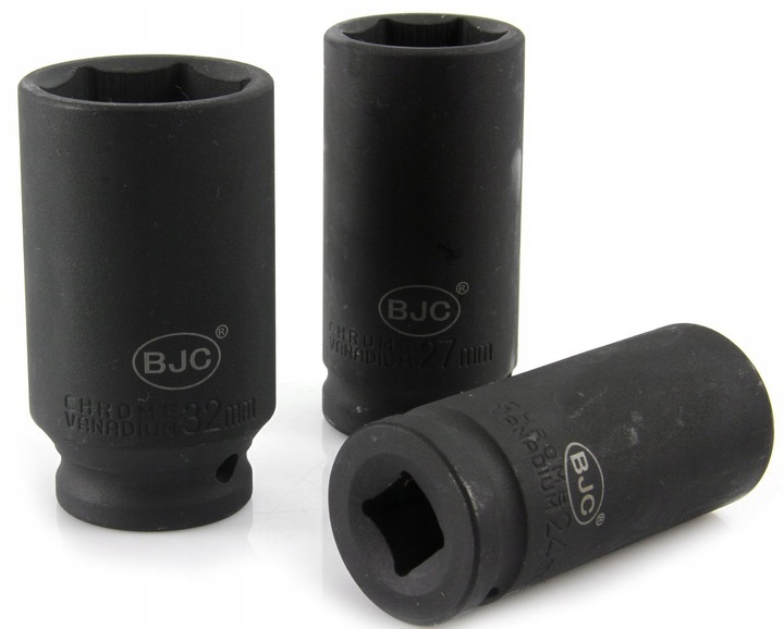 ZESTAW NASADEK UDAROWYCH 8-32 1/2 NASADKI UDAROWE Typ 6-kątna