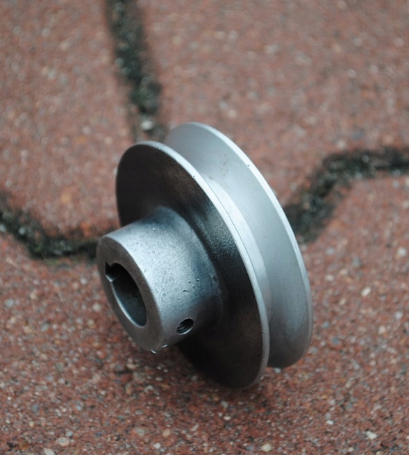 Koło pasowe, szajba 75mm., na pasek A otwór 19mm..