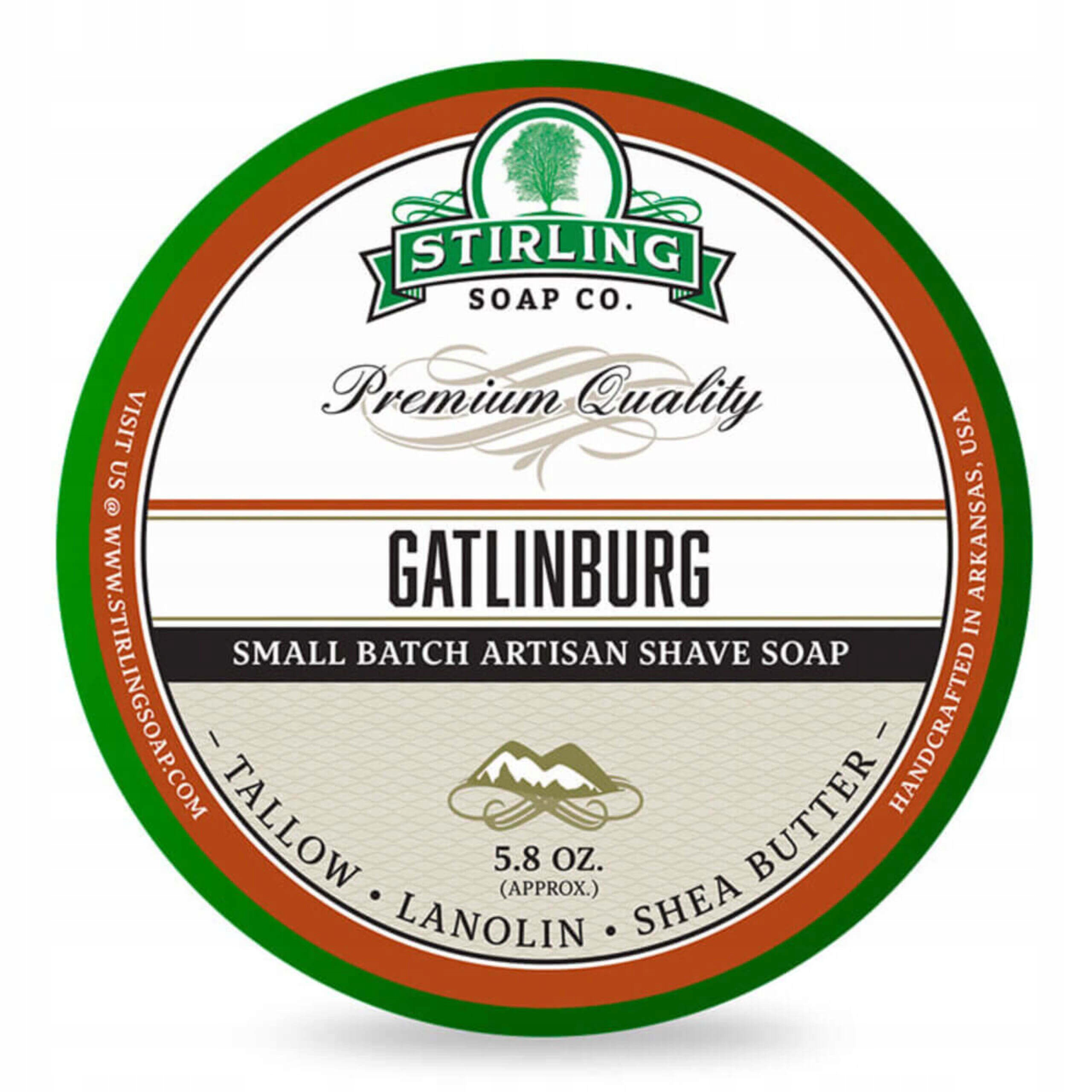 Stirling Soap Company Mydło do golenia Gatlinburg 170 ml