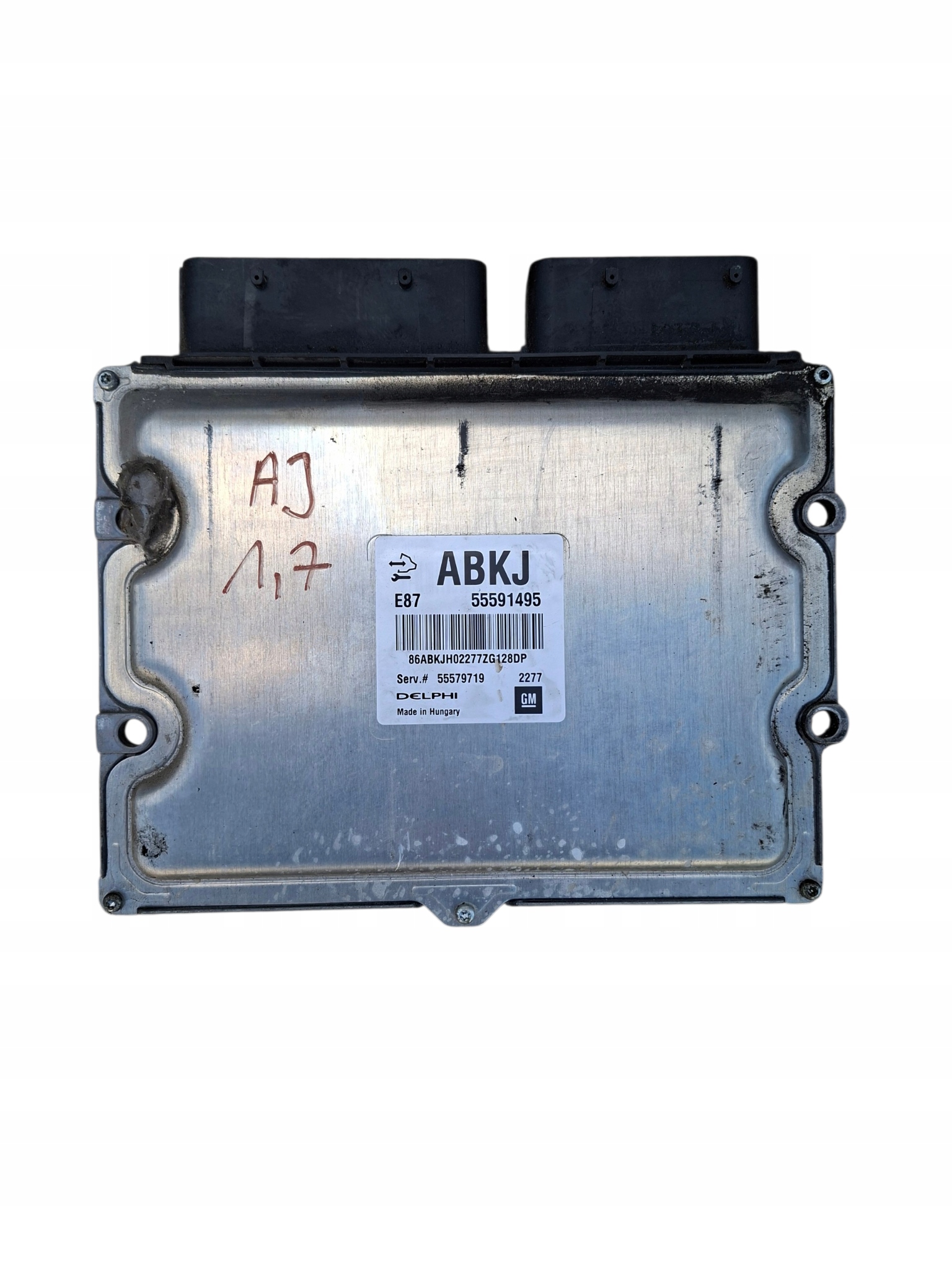 computer control unit of the engine OPEL ASTRA IV J 1.7 CDTI 110KM 55591495