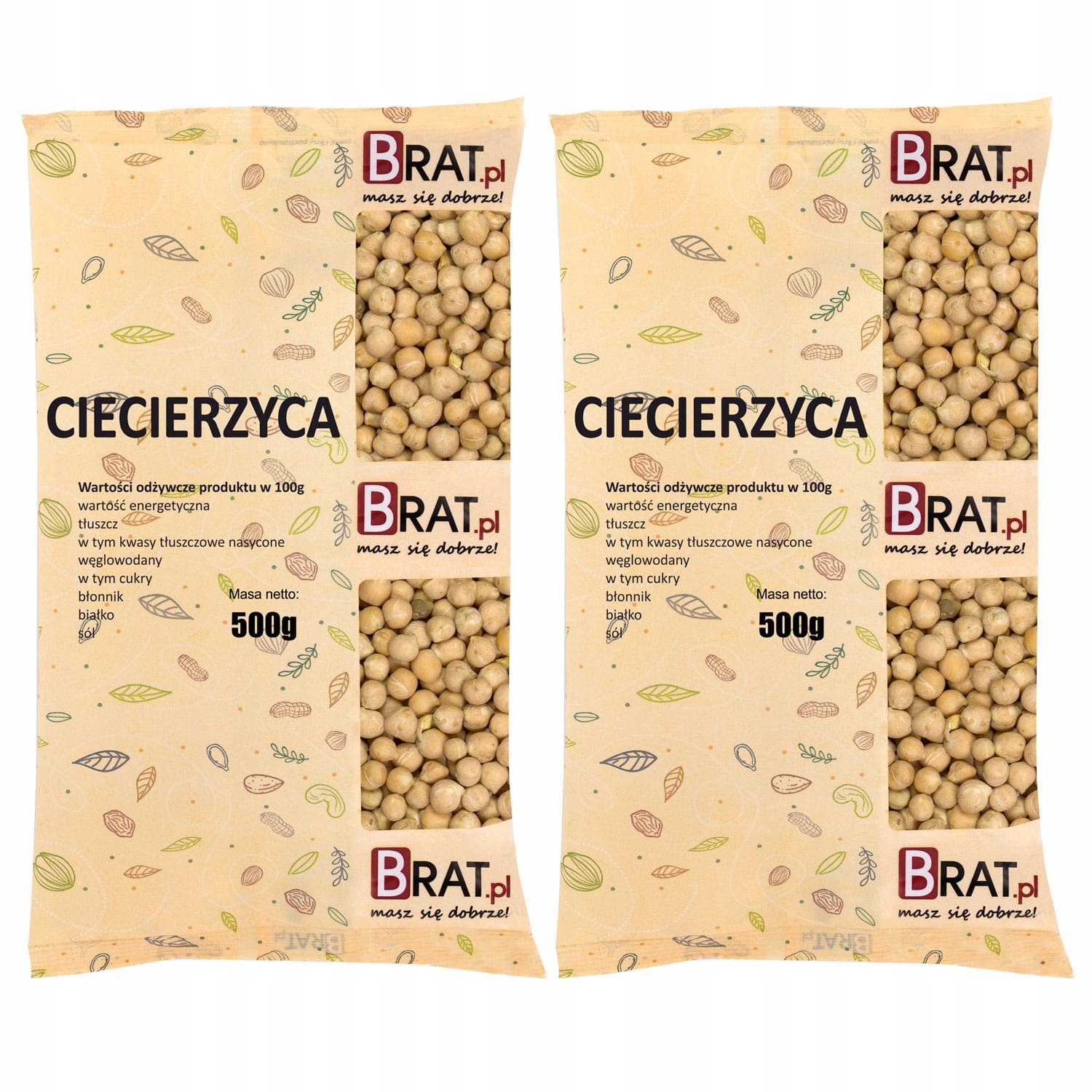 Levně 4X Brat Cizrna 1kg (2x500g)