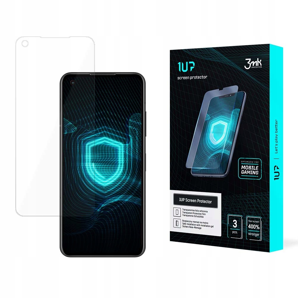 3x Folia ochronna hydrożelowa 3mk 1UP na Asus Zenfone 10 wytrzymała