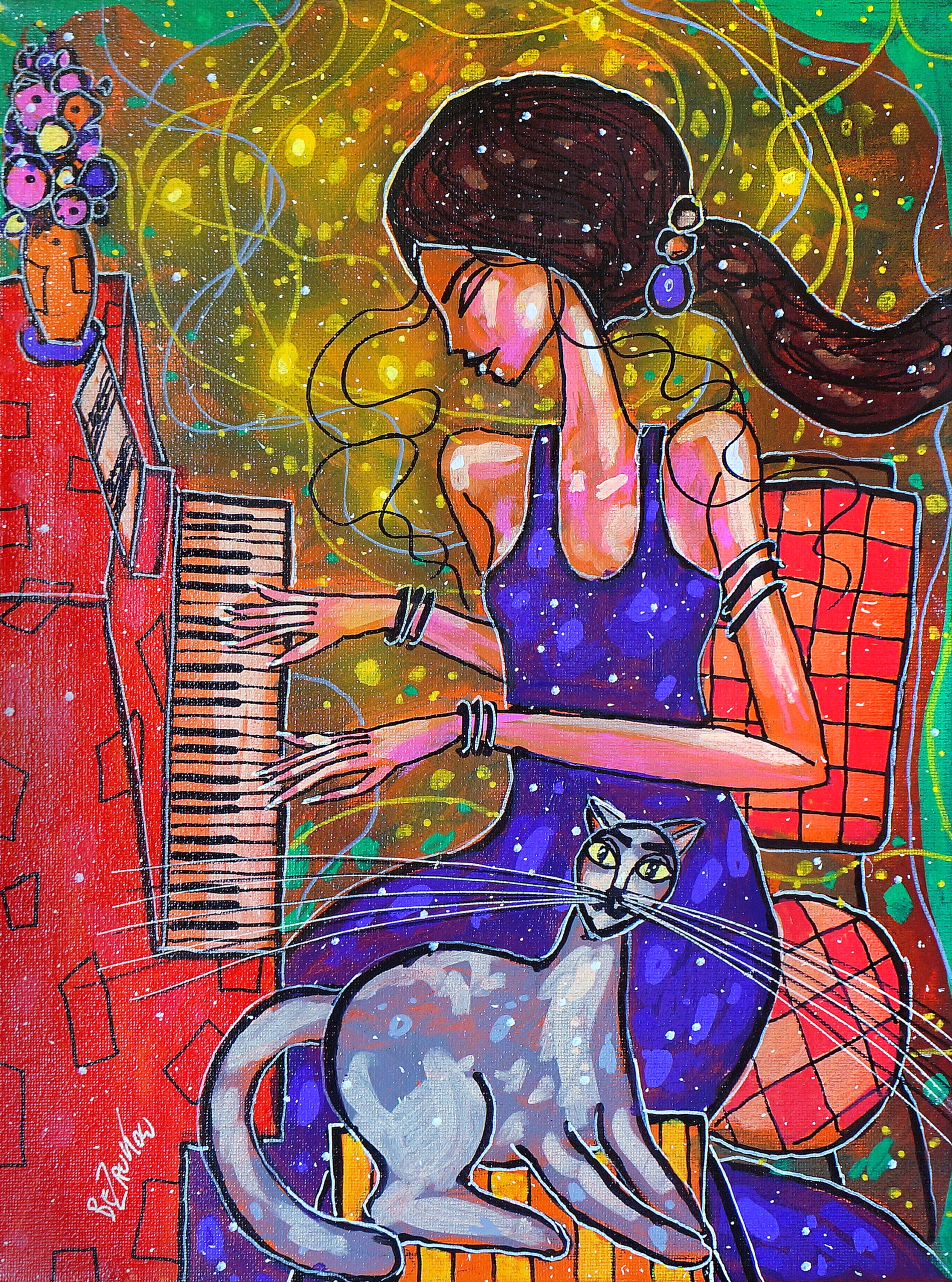 Безруков новая картина маслом от ANNA ART