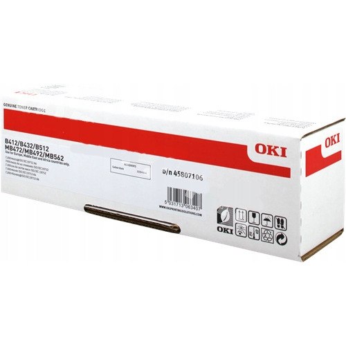 Toner Oki (45807106) čierny 7000 str. B412/B432/B512/MB472/MB492