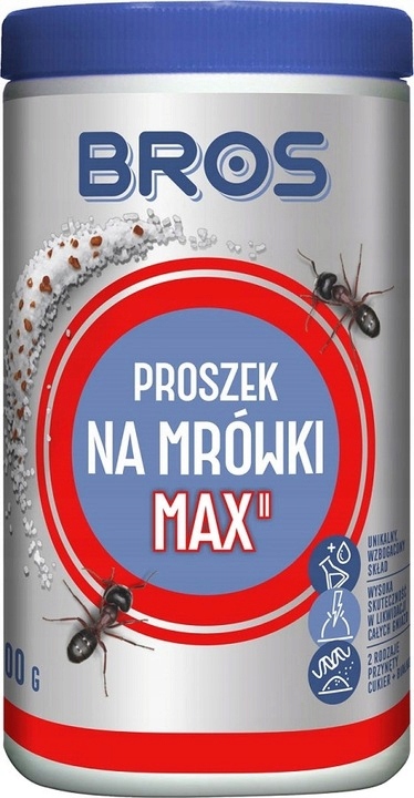 

Bros Proszek Środek Na Mrówki Preparat Trutka Max