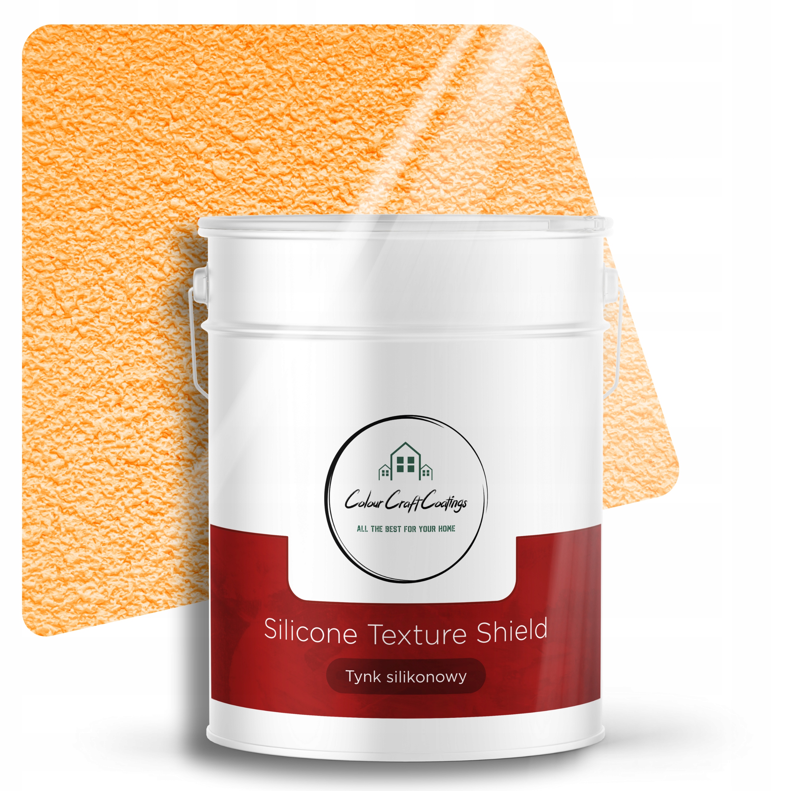 Silikonová omítka 1.0MM Beránek Pomeranč 15KG F766