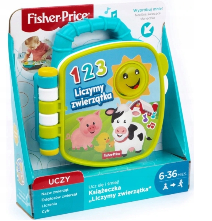 

Fisher-Price Książeczka Liczymy zwierzątka GFP31