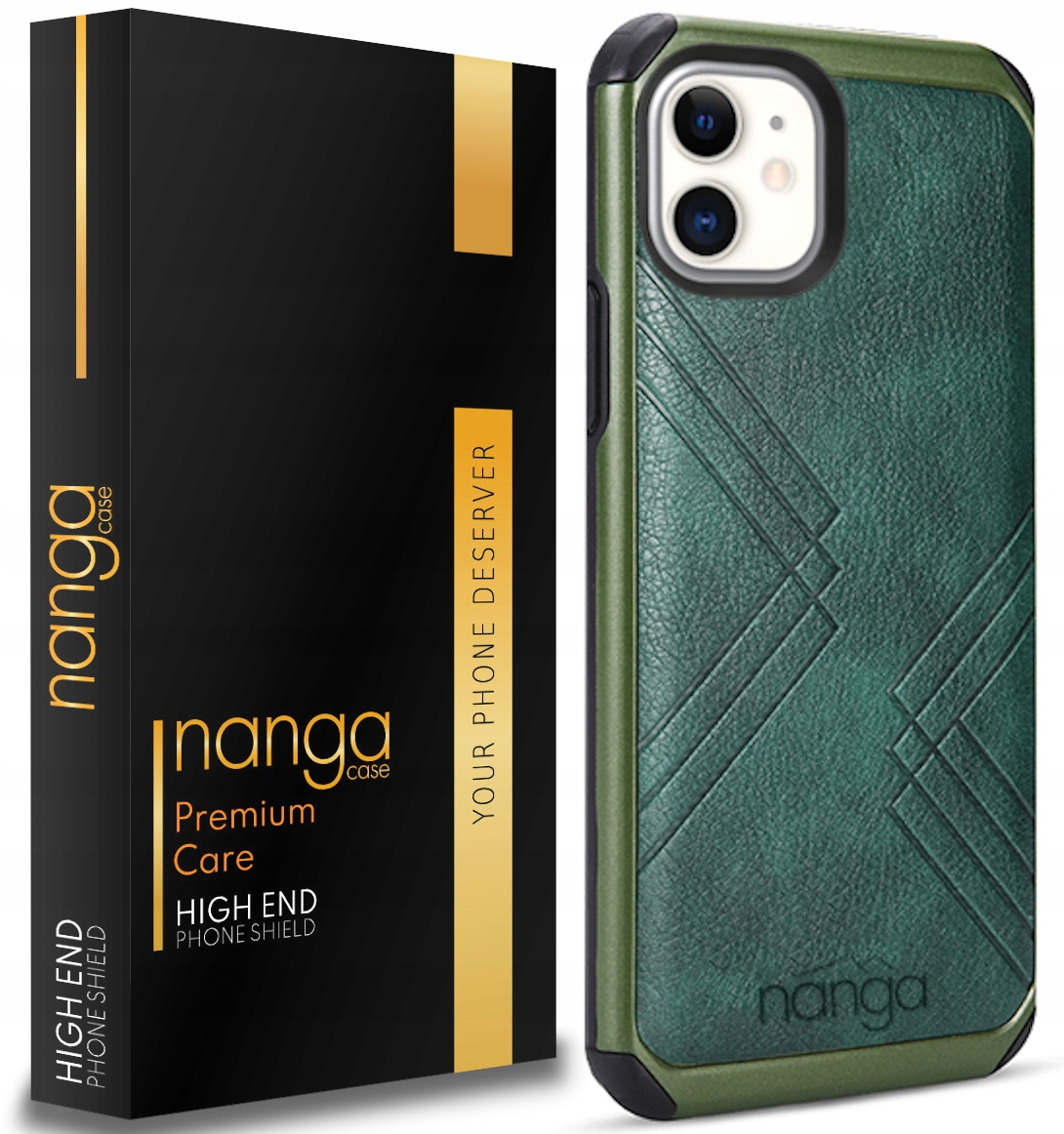 

Etui Ze Skóry Business Do Iphone 11 Zielony