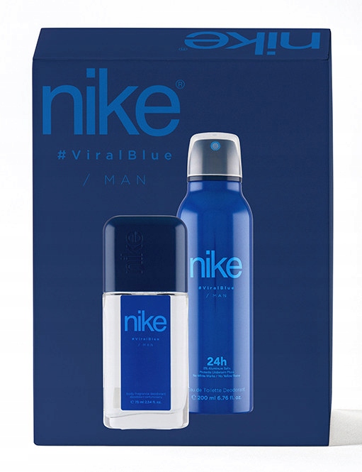 2x Nike Viral Blue Zestaw Deo Dns Spray