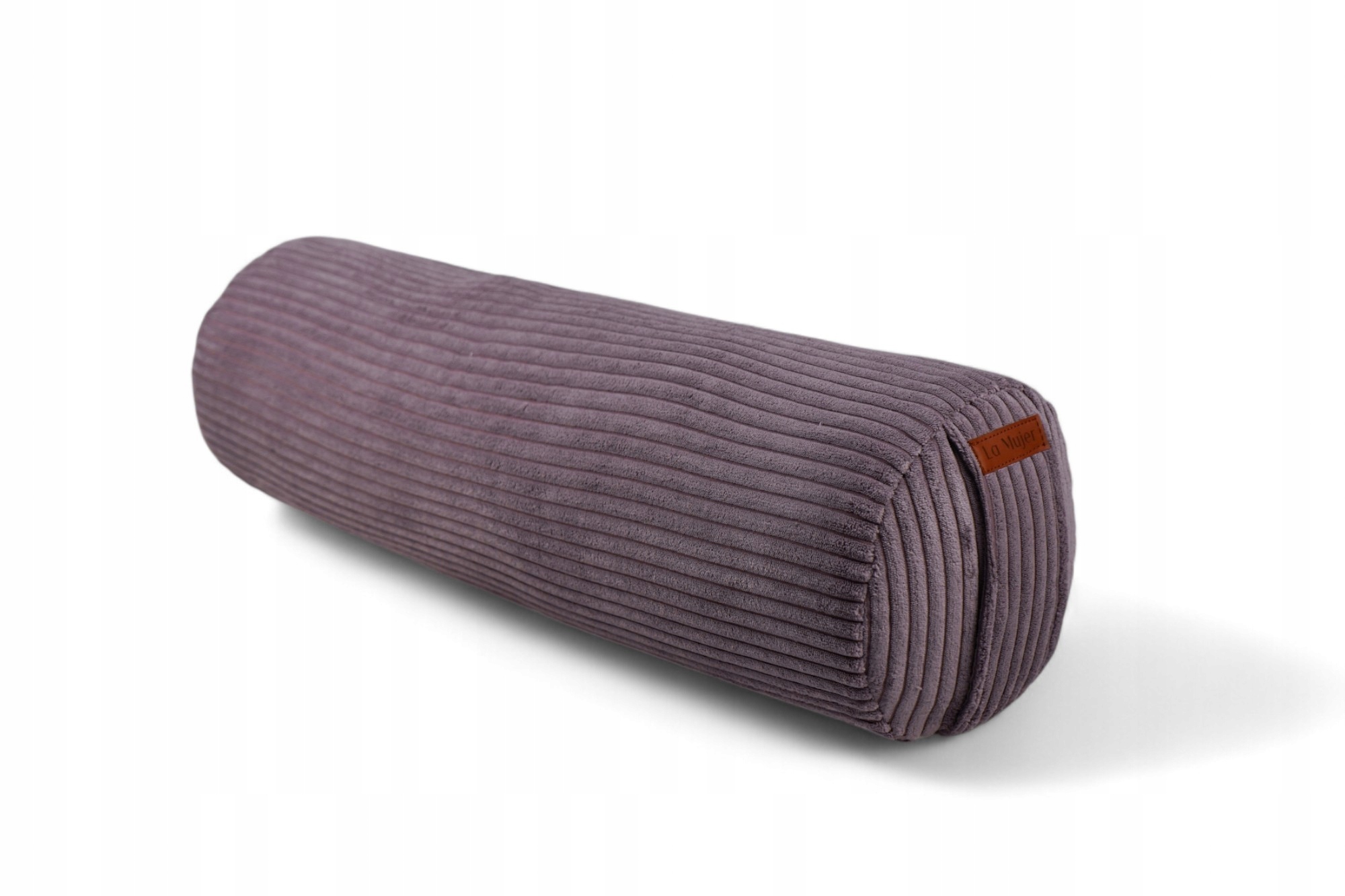 Váleček na jógu, bolster, váleček s pohankovou slupkou Lavender levandulový manšestr