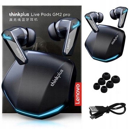 Słuchawki Lenovo GM2 Pro Thinkplus Bezprzewodowe Bluetooth Sport Gamingowe