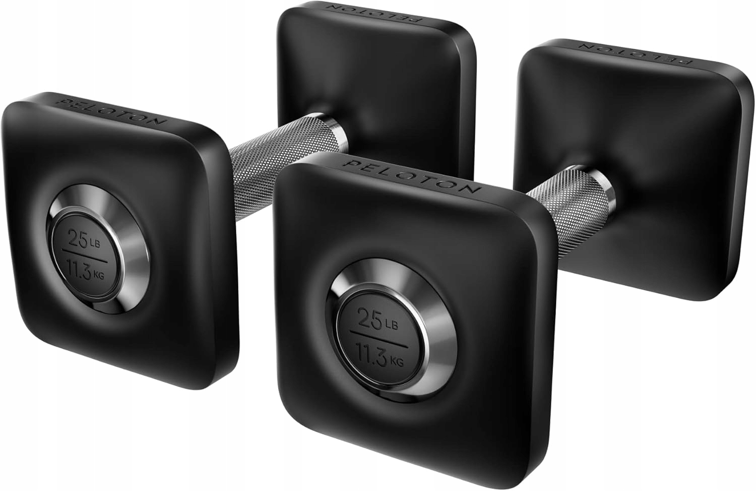 Peloton Hantle 2 x 11,3 kg, protiskluzová rukojeť, krátké činky na cvičení