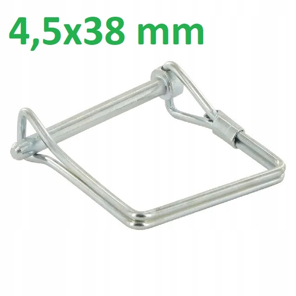 

Zawleczka składana na rurę czworokątną 4.5x38mm