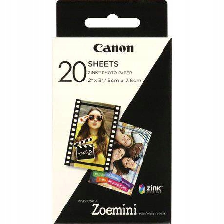 Бумажные картриджи CANON ZP2030 для ZOEMINI 20 фотографий