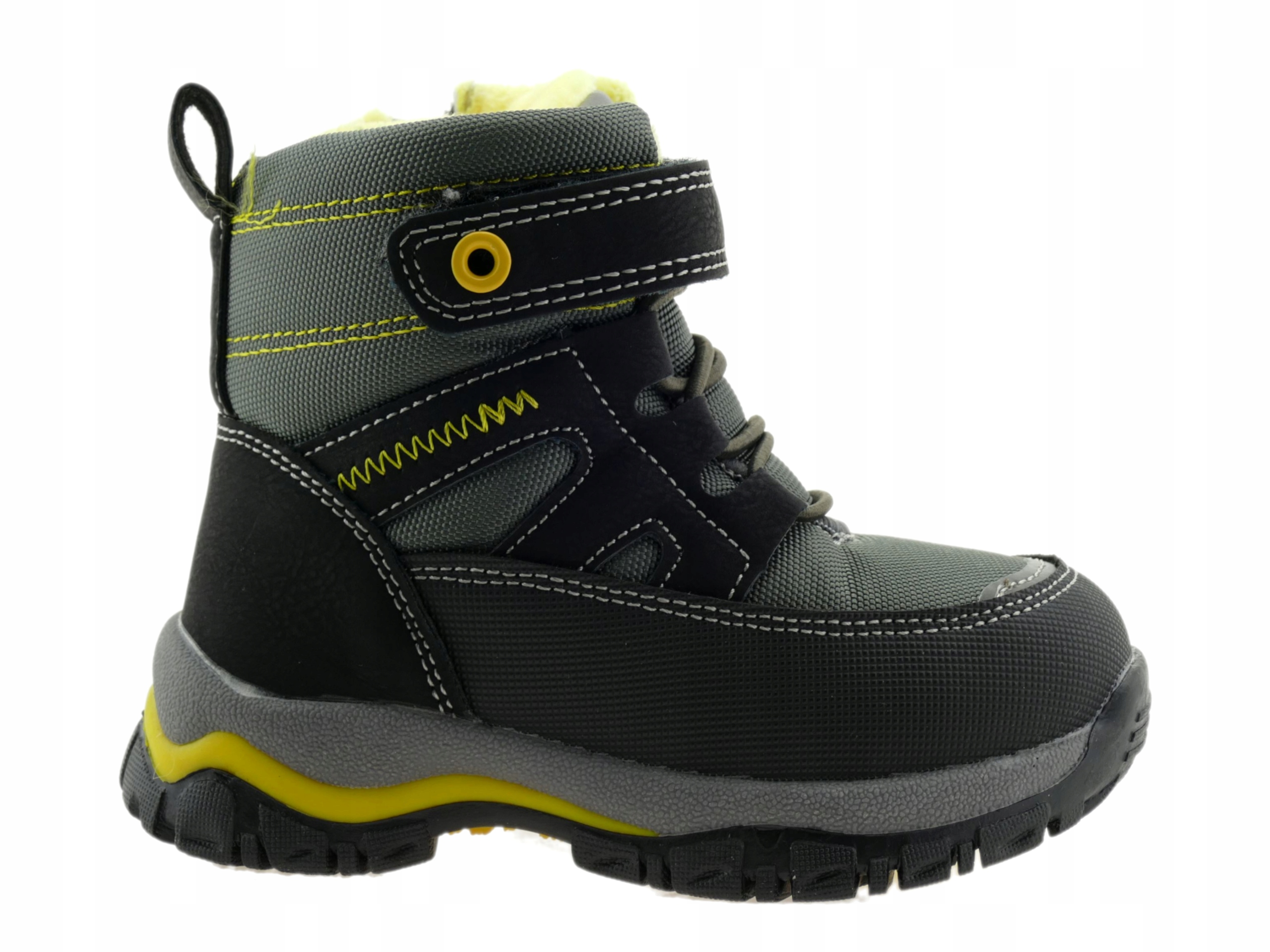 BUTY ZIMOWE CHŁOPIĘCE OCIEPLANE ŚNIEGOWCE RZEPY 27 Marka Gelteo