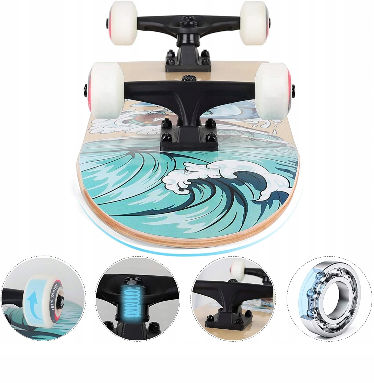 DESKOROLKA FUNXIM ZESTAW 80CM DO 100KG REKIN Marka Funxim