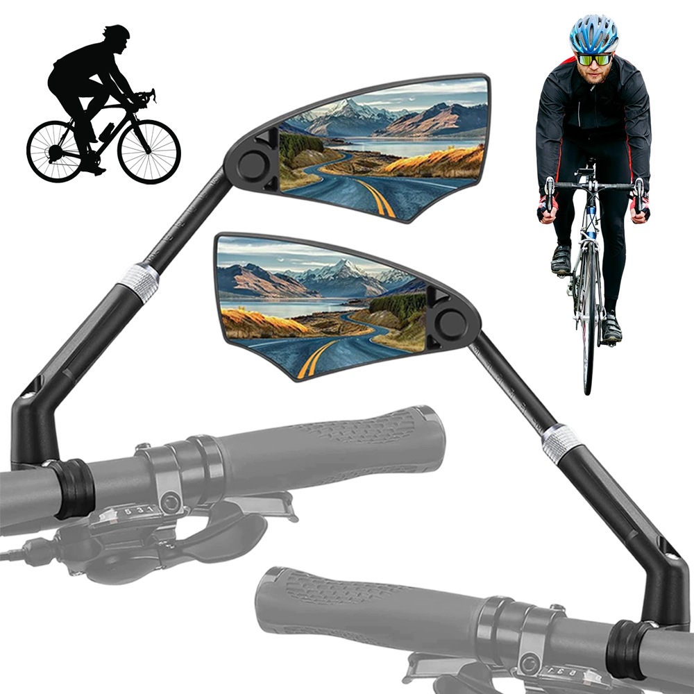 Lusterko Rowerowe Na Kierownicę Antyrefleksyjne Lusterko Do Roweru 2szt