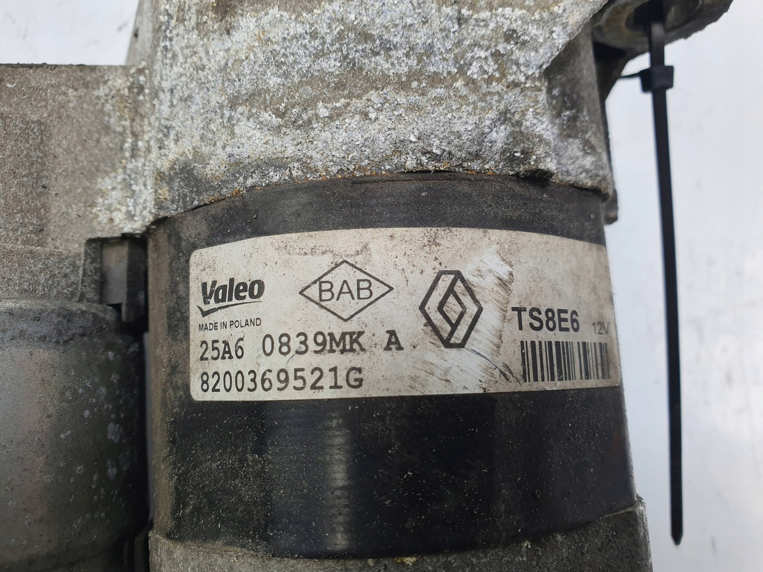 starter 8200369521G 1.2 DACIA SANDERO