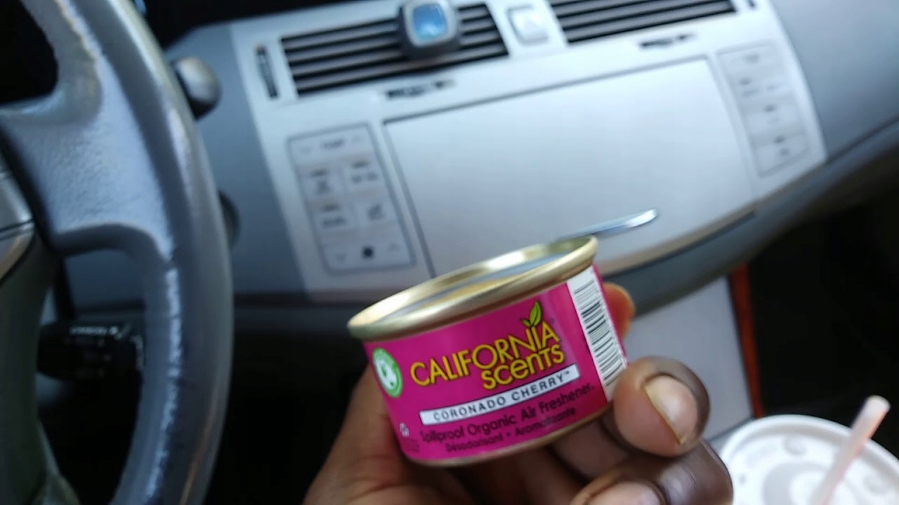 CALIFORNIA CAR SCENTS ZAPACH CHERRY PUSZKA SAMOCHODOWY DO SAMOCHODU AUTA Rodzaj puszki zapachowe