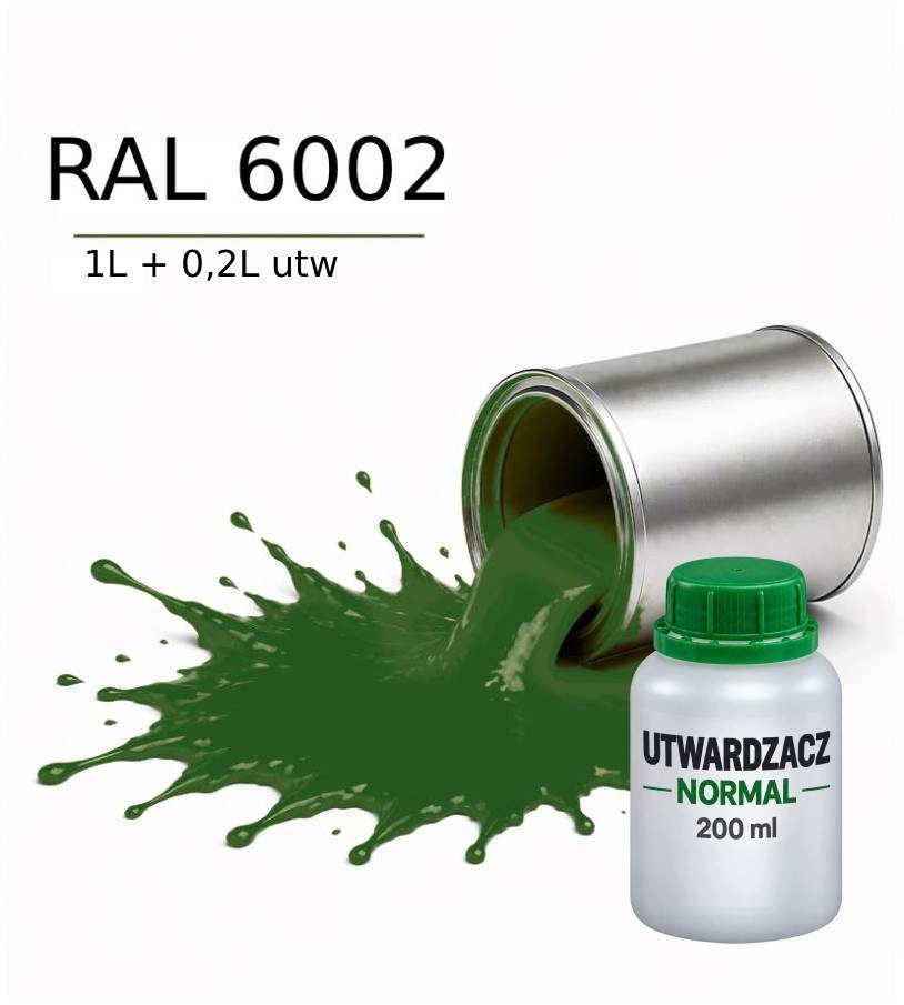 Valspar Ral 6002 Barva Dtm Základní Nátěr Polyuretanová 2K Polomat 1L Utw. 0