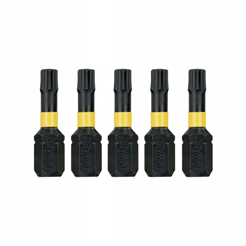 

DT7383T Dewalt Bity udarowe T27x25mm Torsion 5szt