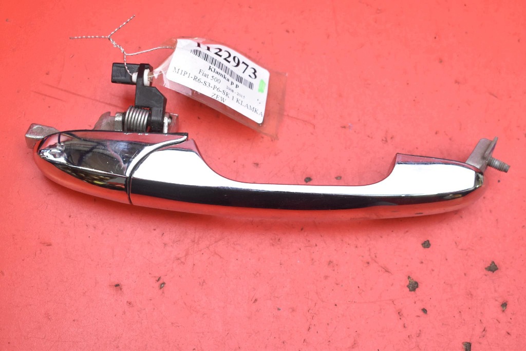 handle right front front CHROM FIAT 500 2 II 08-15