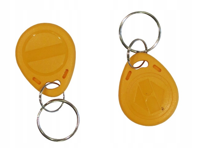 Brelok TAG RFID Unique 125kHz T5577 EM4305 programowalny żółty 1 sztuka Producent Inna
