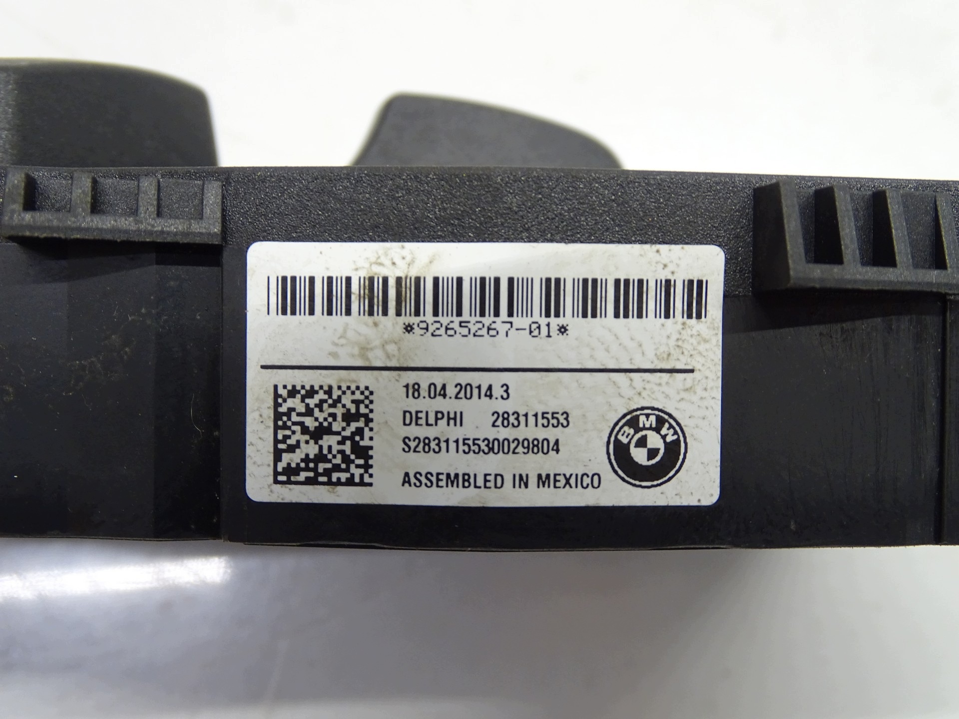 panel ovládání sedačka levý předek BMW X5 9265267