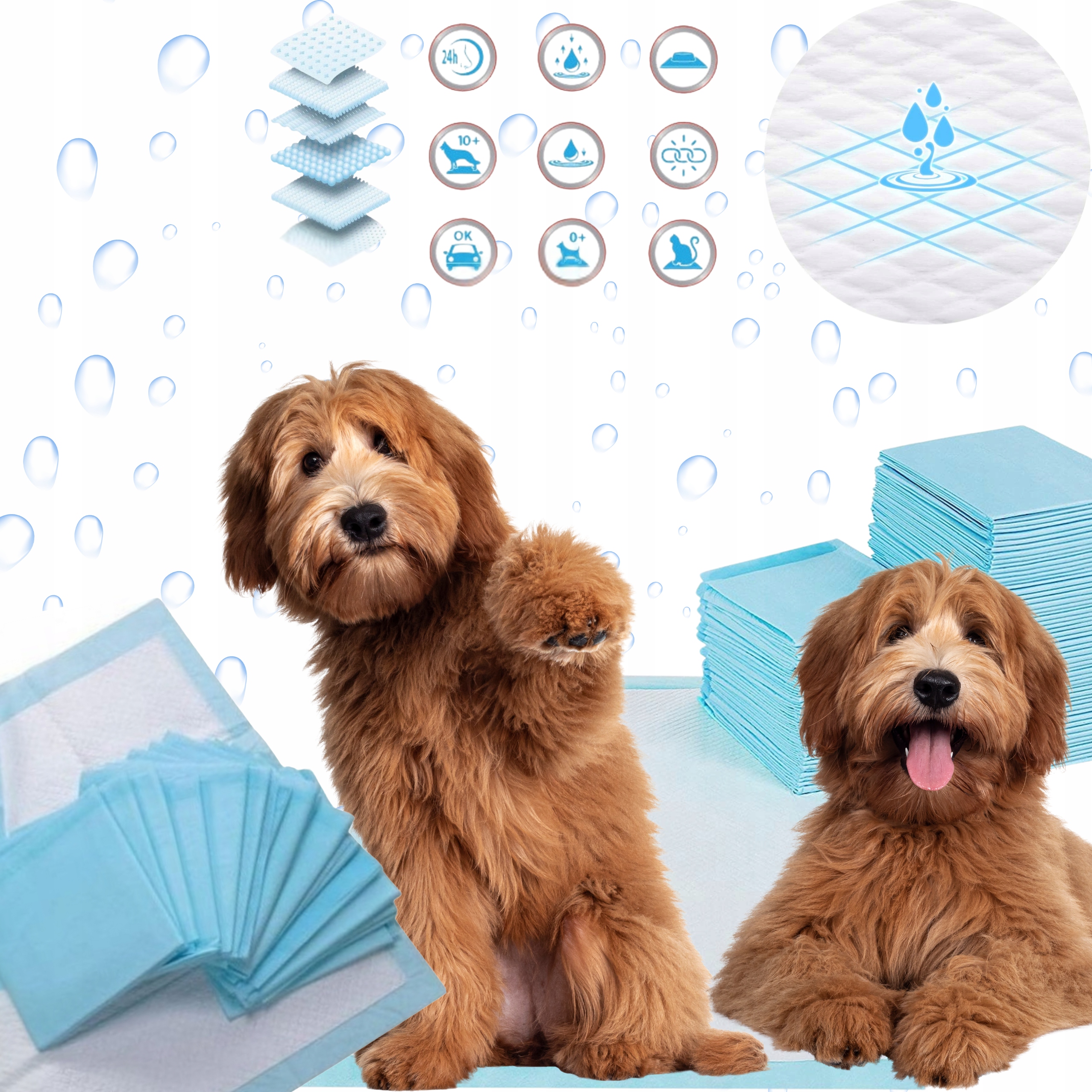 Levně Absorpční Podložky Pro Psa Na Přebalování 60x90 300 ks