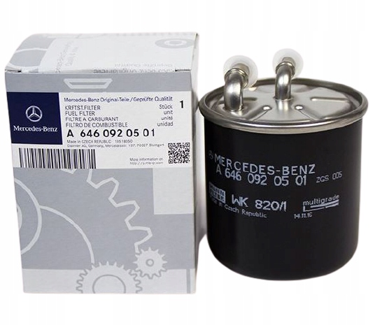 646 092 - Оригінальний паливний фільтр Mercedes-Benz A6460920501