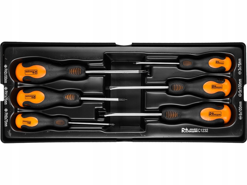 WKŁAD DO SZAFKI WKRĘTAKI 6szt RICHMANN C1232 Marka Corona/Richmann