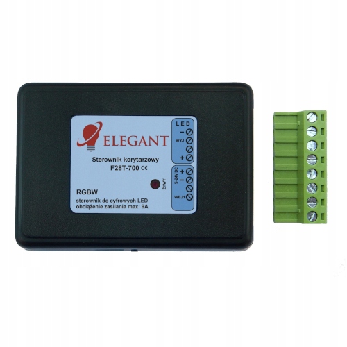 Led koridorový ovládač Elegant F28T-700 pre digitálne pásky Rgbw 12V/24V