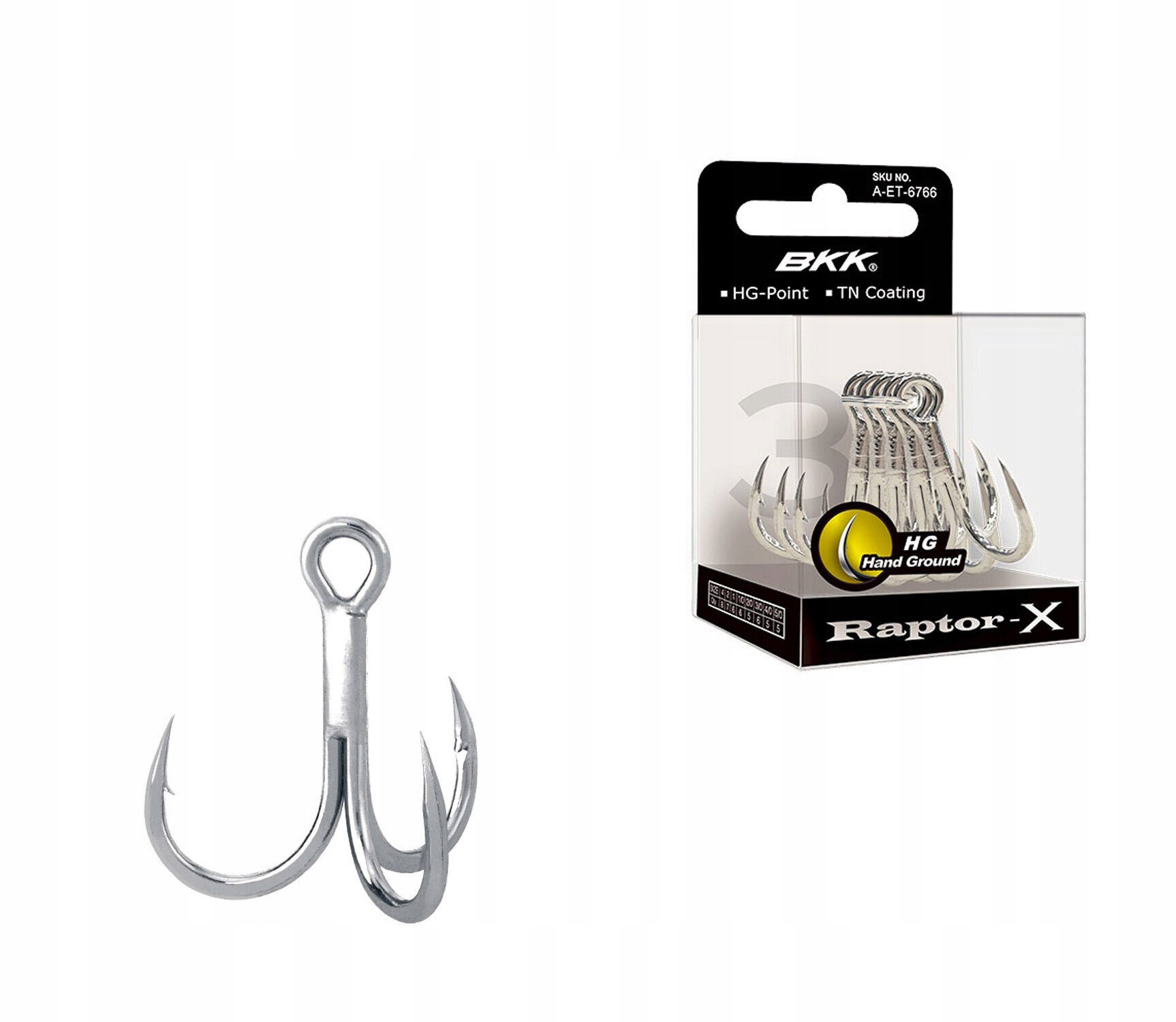 Kotwice Bkk Raptor-x 3/0-5szt