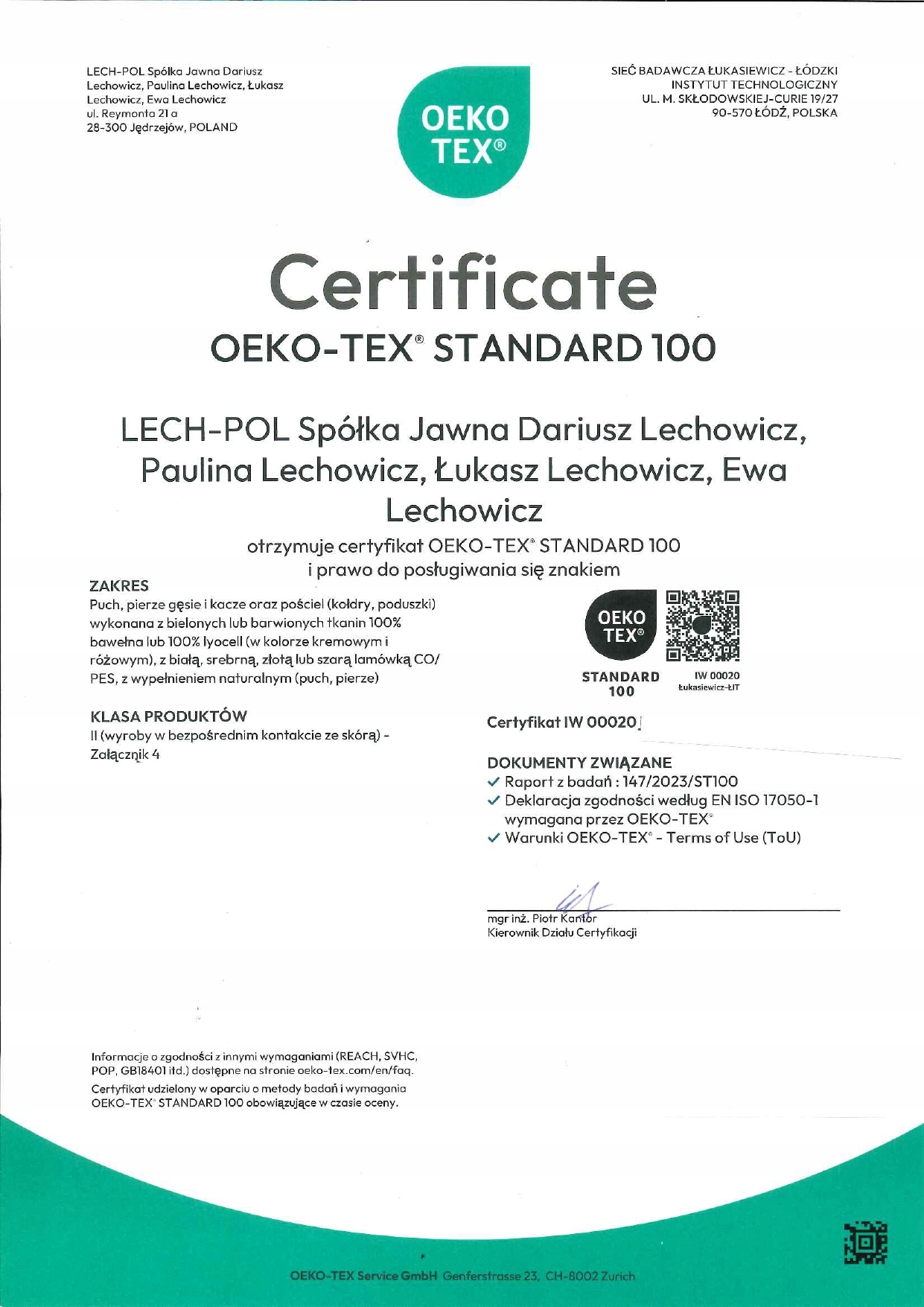 Kołdra PÓŁPUCH 160x200 cm puch i pierze różowa PRODUCENT PRODUKT POLSKI Szerokość produktu 155 cm