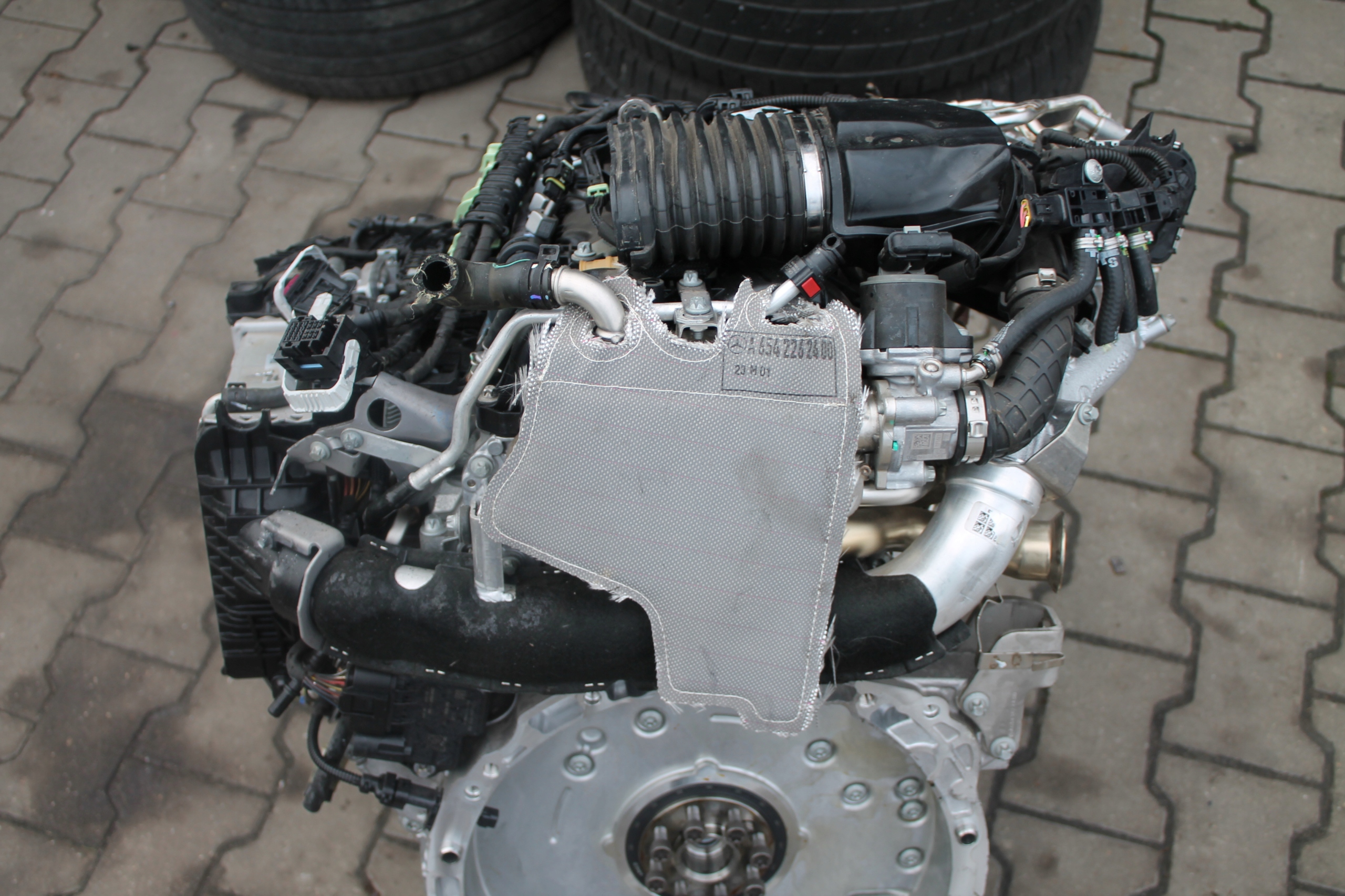 engine complete MERCEDES GLC GLE GLS C KLASA 654820 4TYS KM JEDNO TURBO